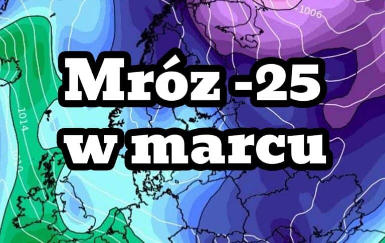 Mróz w marcu w Polsce i w Europie. Nawet -25 stopni na wschodzie