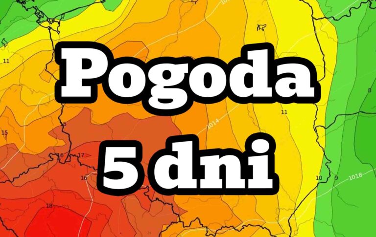 Pogoda na 5 dni. Ochłodzenie, a później opady w Polsce