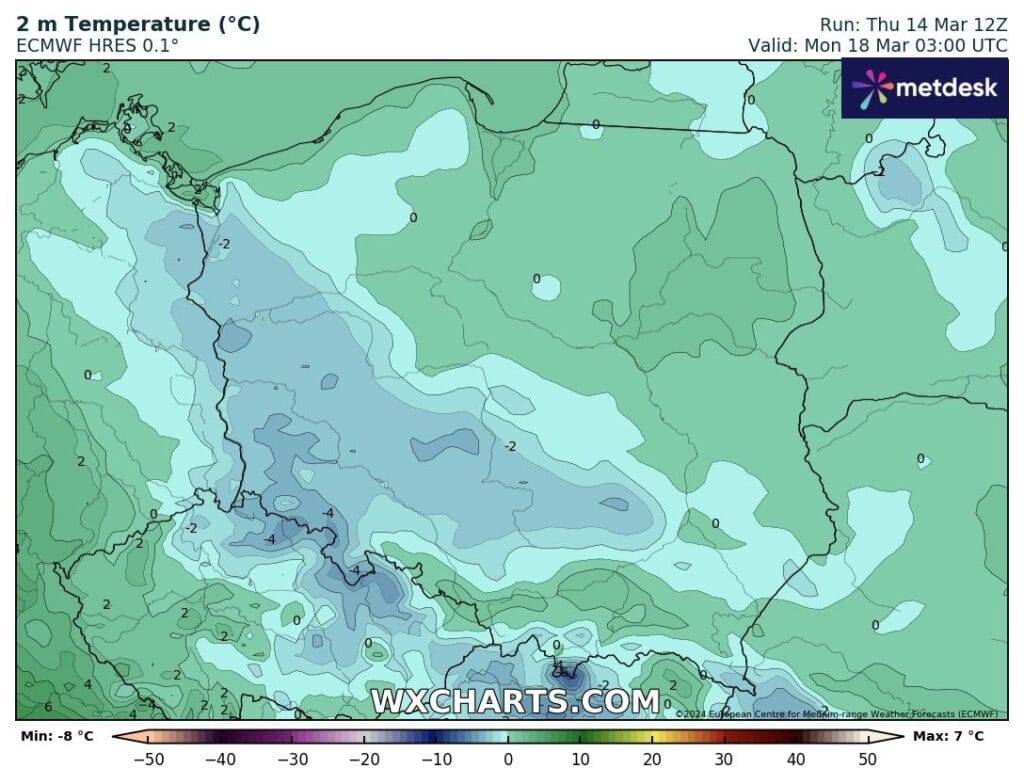 śnieg w Polsce