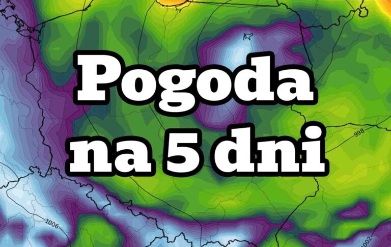 Pogoda na 5 dni dla Polski. Przymrozki, załamanie pogody, a później ocieplenie