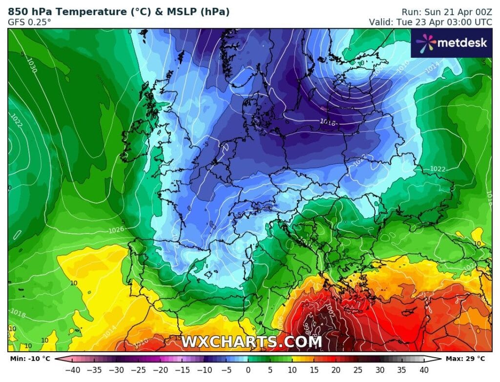 Chłód w regionie w tym tygodniu. Później możliwy nawet upał