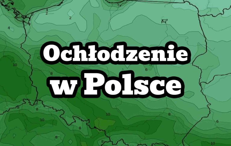 Ochłodzenie w Polsce. Temperatury w dół