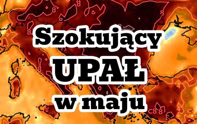 Silny upał w maju. Prognoza temperatury Europa. Lato