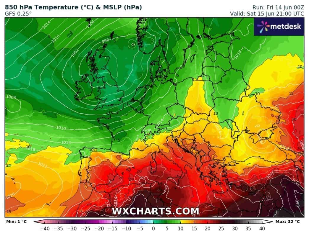 Upał na południu Europy. Ciepły weekend również w Polsce