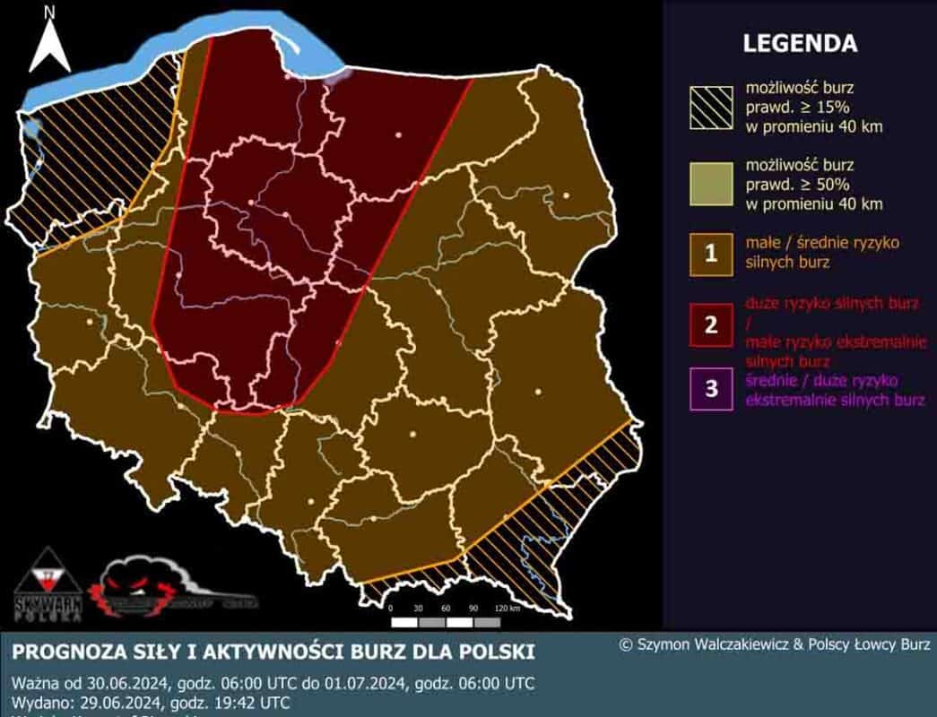 Alerty pogodowe Polscy łowcy Burz