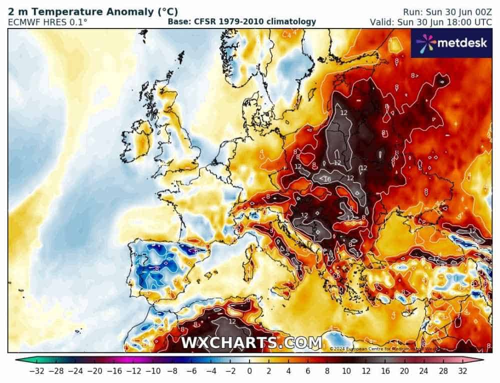 burze w kraju będą intensywne

