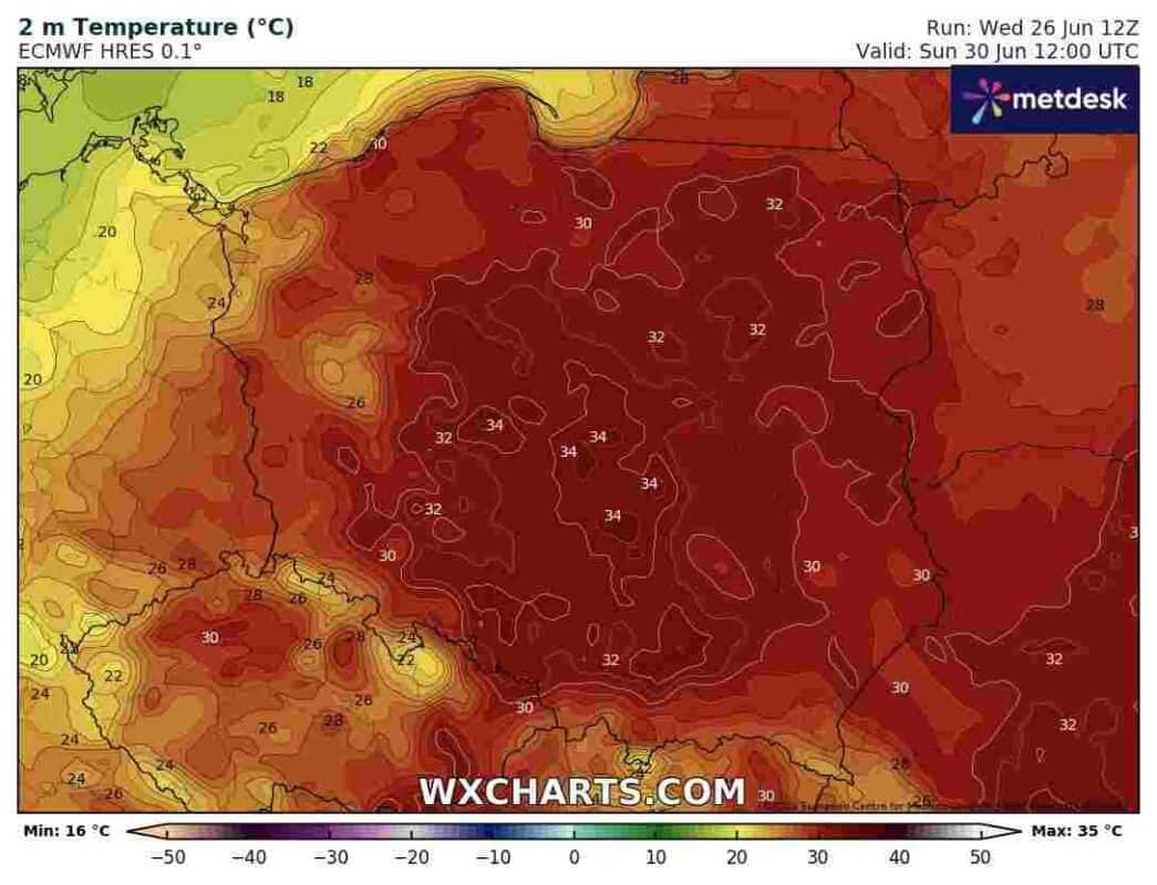 Ochłodzenia nie będzie. Silny upał w 