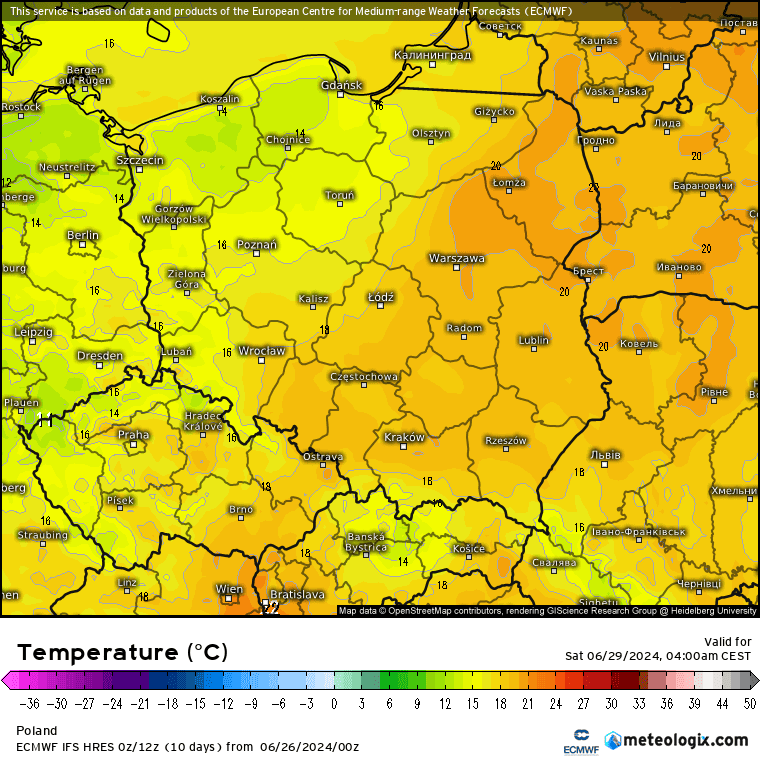 noc tropikalna w kraju