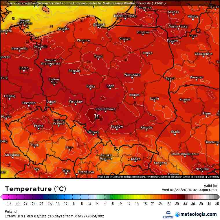 powrót upału do kraju i silnych burz