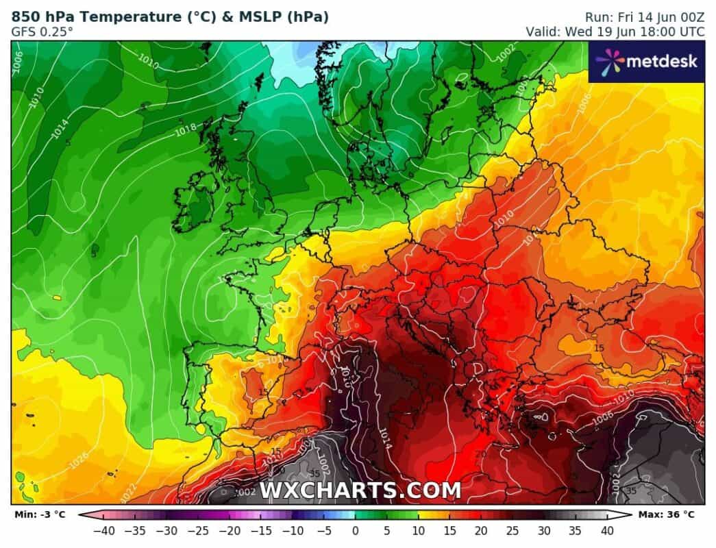 Silny upał w regionie w przyszłym tygodniu