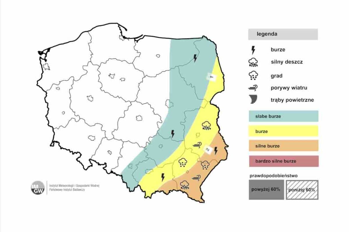 intensywne zjawiska konwekcyjne w Polsce