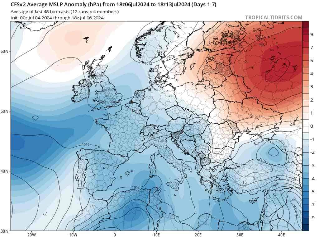 silne burze nad Polską