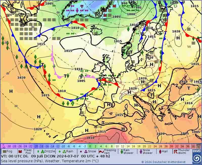 Pogoda na 5 dni. Spokojny początek tygodnia w pogodzie nad Polską
