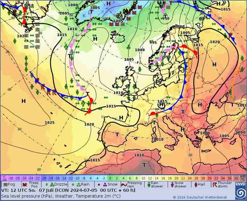 Sytuacja synoptyczna. Pogoda na niedzielę przyniesie zmiany
