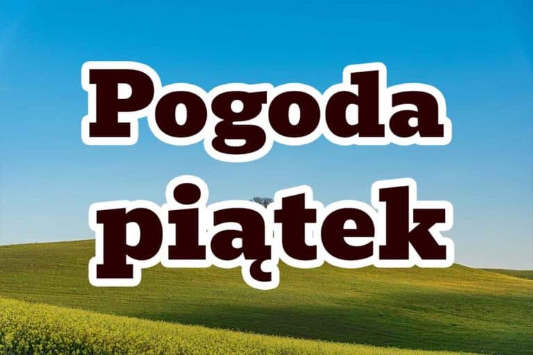Pogoda na piątek 19 lipca. Wyż nad Polską. Temperatura, opady