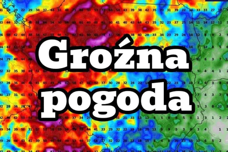 Załamanie pogody w Polsce. Nawałnice, gradobicia i ulewy