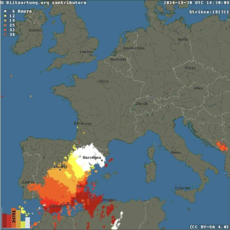 silne burze i groźna pogoda