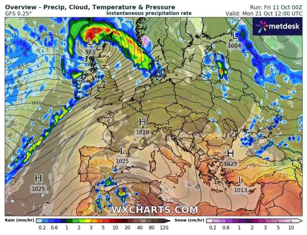 Ocieplenie w regionie za kilka dni. Sytuacja synoptyczna
