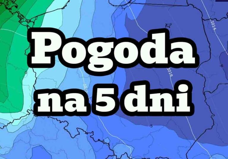 Pogoda na 5 dni. Wyż odpuści. Nadciąga zima