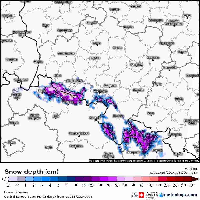 śnieżyca w Polsce