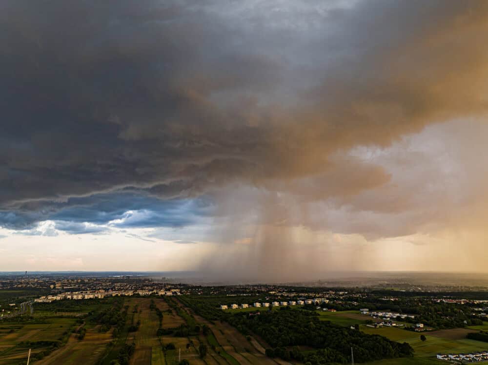 burze w regionie będą silne