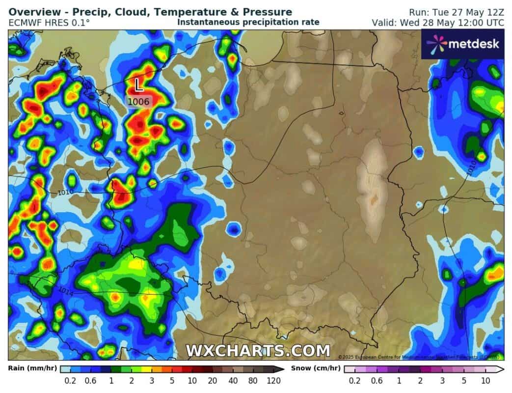 burze w kraju i groźna aura