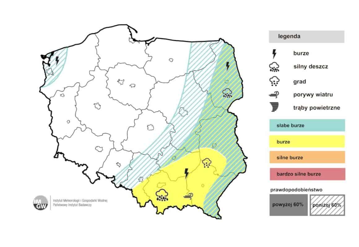 zjawiska konwekcyjne w czwartek