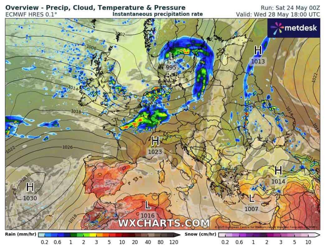 Zmienna aura. Pogoda na 5 dni i weekend 