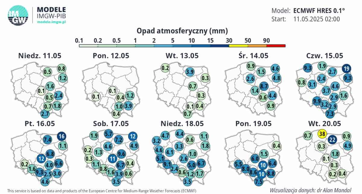 pogoda mocno się zmieni w Polsce