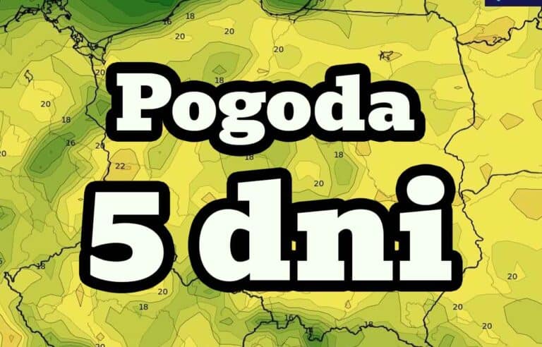 Pogoda na 5 dni plus weekend dla Polski. Czy nadciąga gorące lato?