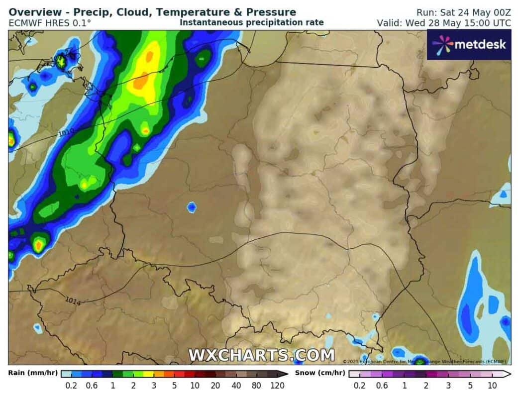 Pogoda na 5 dni. Załamanie aury w środku tygodnia
