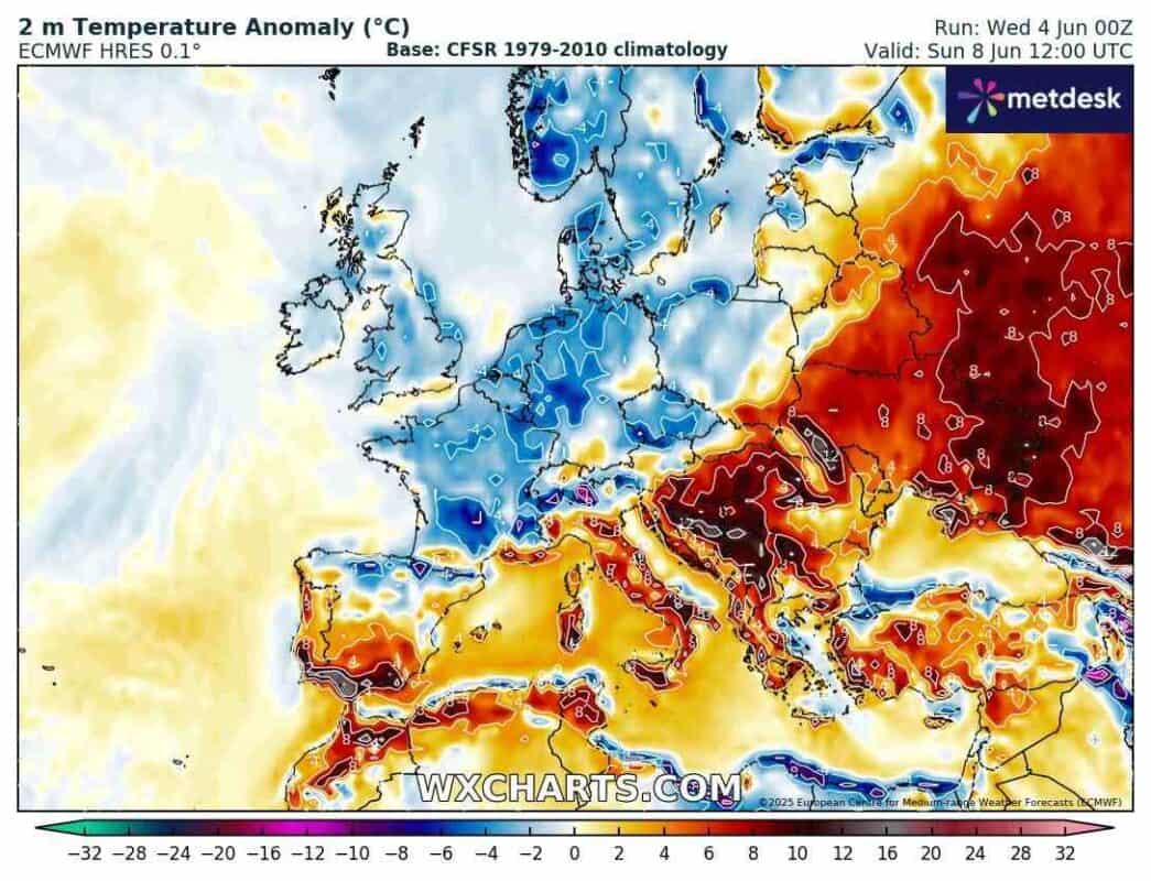 temperatura się zmieni radykalnie