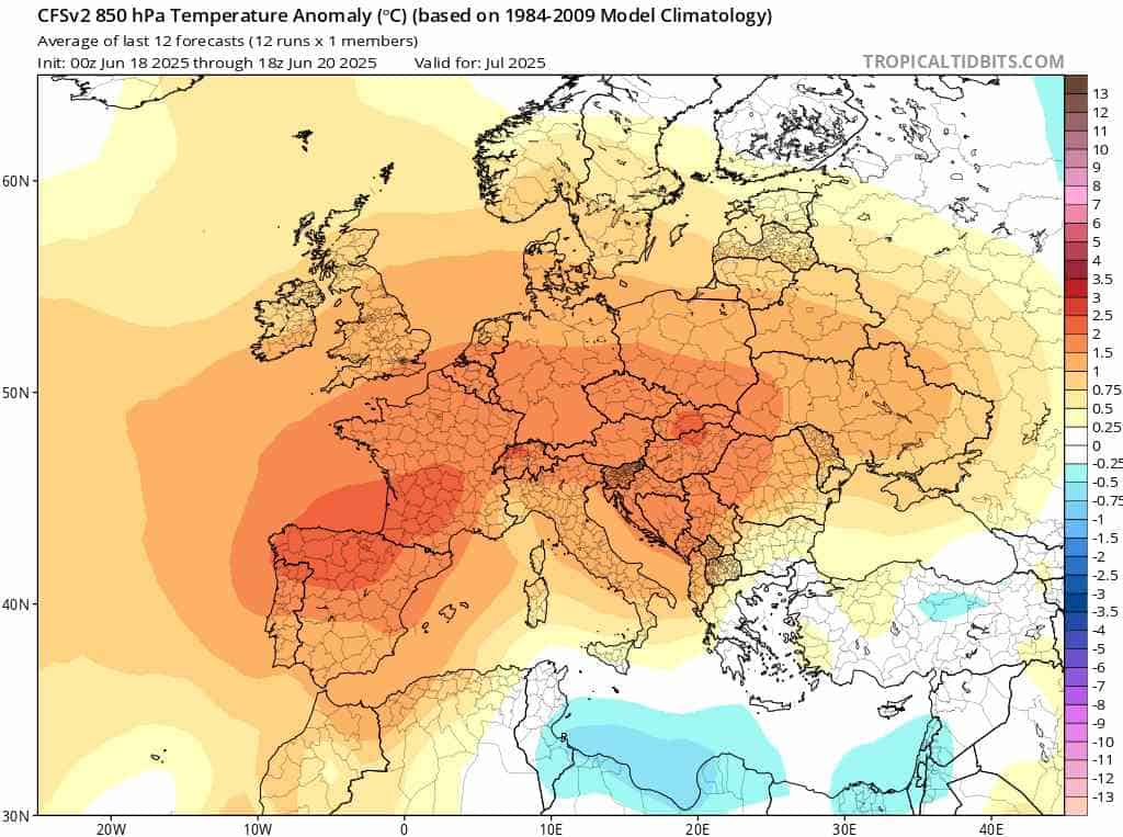 aura w Polsce zmieni podczas lipca 2025 r. 