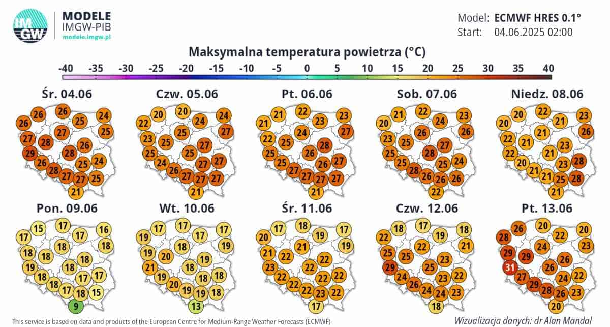 pogoda sprawi niespodziankę