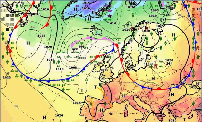 Pogoda na 5 dni dla Polski. Sytuacja synoptyczna