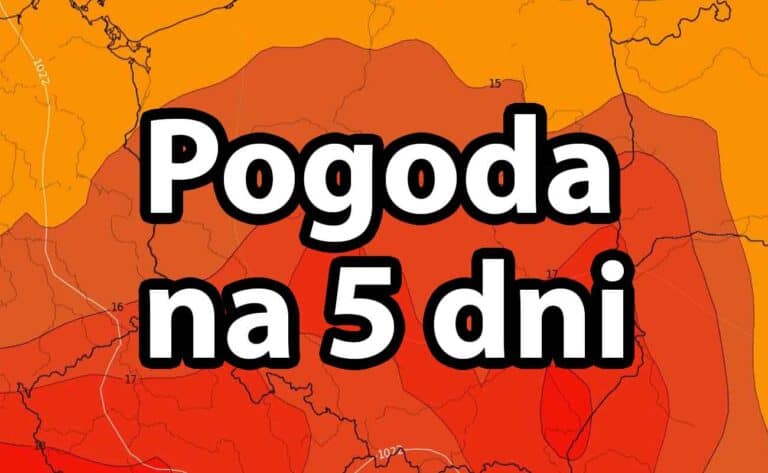 Pogoda na 5 dni. Ochłodzenie, a później upał w Polsce