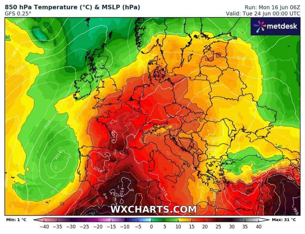 Załamanie pogody po silnym upale w Polsce w przyszłym tygodniu