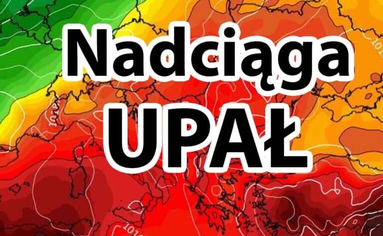 Upał W Polsce. Nadciągają wysokie temperatury. Lato. Nawałnice