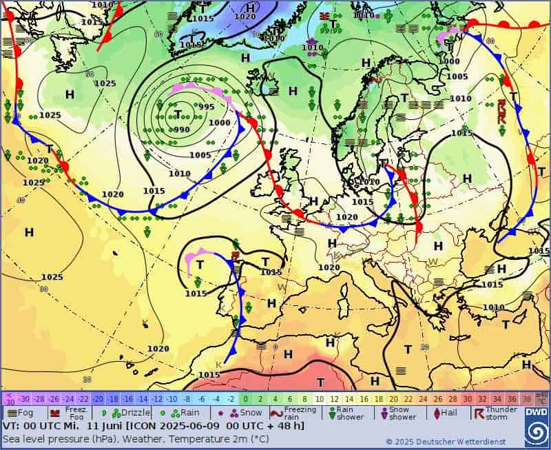 Fronty atmosferyczne przyniosą załamanie pogody w regionie