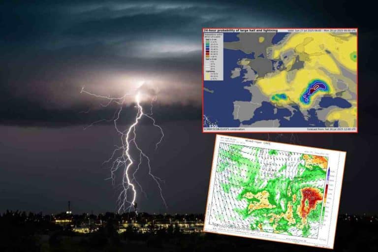 burze i groźna pogoda w kraju