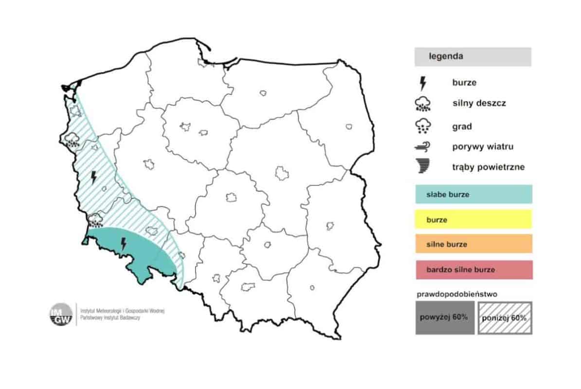 niebezpieczna sytuacja pogodowa w kraju