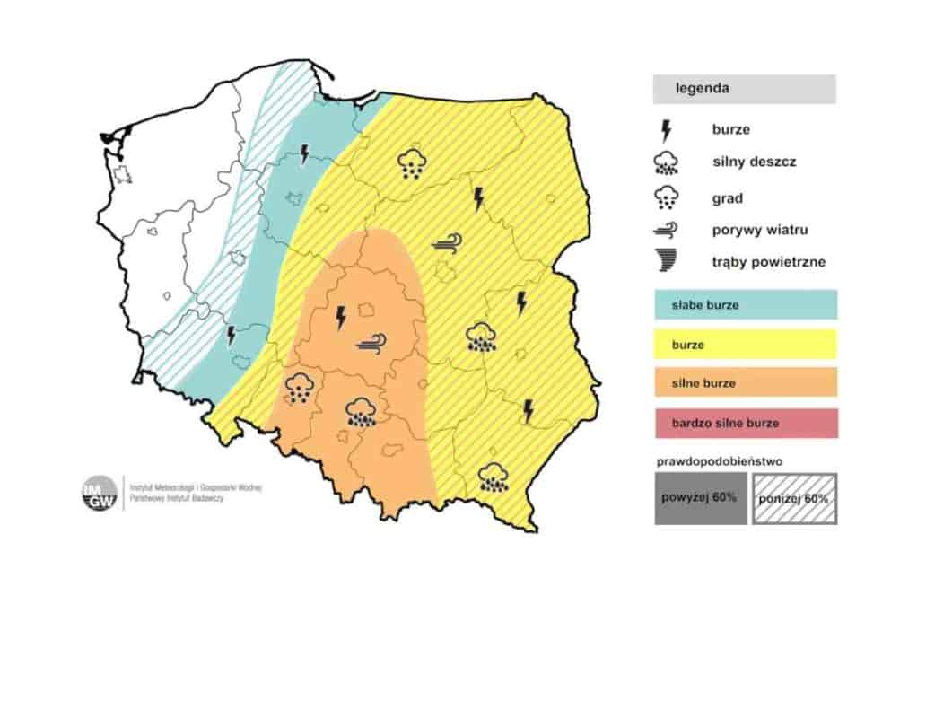burze nad Polską