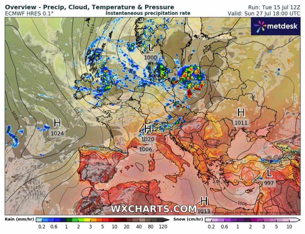 Zła pogoda w ostatni weekend miesiąca