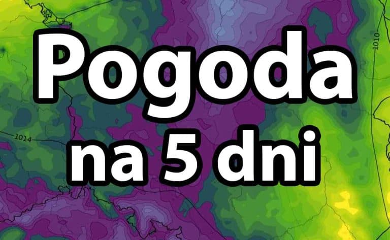 Pogoda na 5 dni dla Polski. Ulewy, ochłodzenie i burze