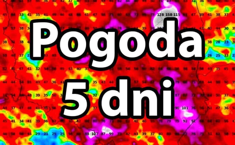 Pogoda na 5 dni plus weekend. Załamanie pogody i ulewy wrócą do Polski