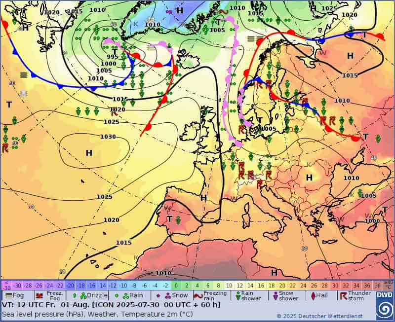 Pogoda na weekend będzie nam upływać pod znakiem niżu