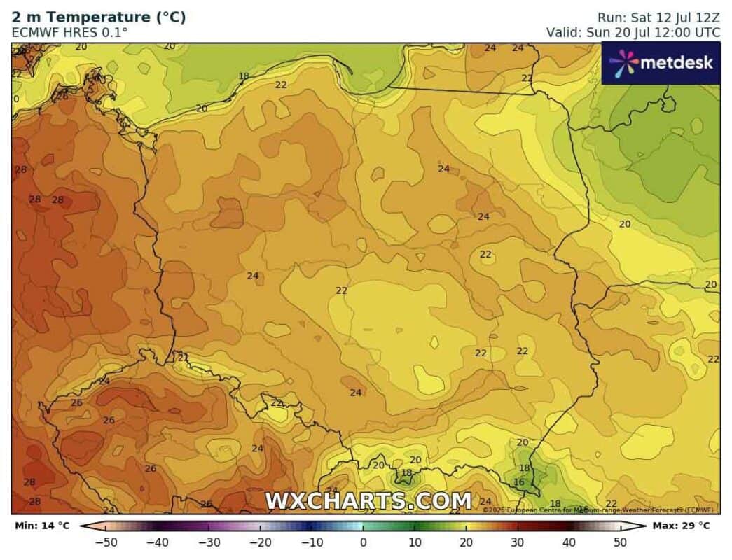 Przyszły weekend przyniesie już wyższe temperatury