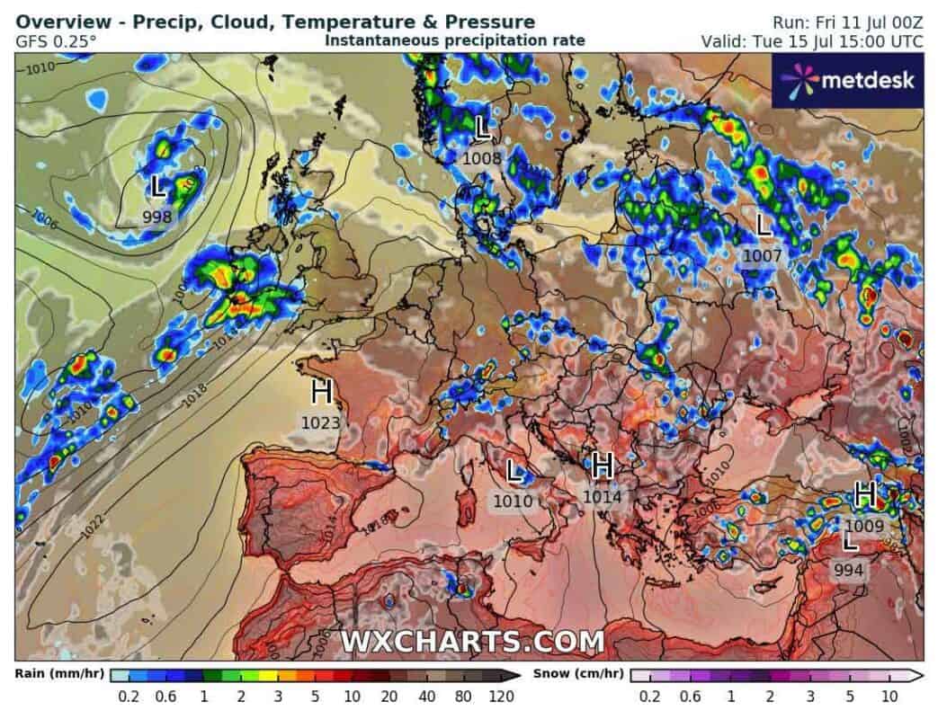 Prognoza temperatury. W regionie panowały będą jeszcze umiarkowane temperatury powietrza