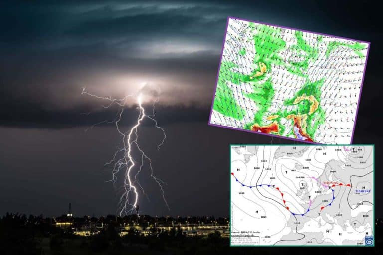 burze i groźna pogoda w kraju