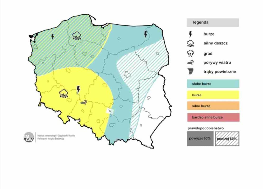 burze nad Polską